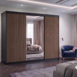 Mixan 3-Door Wardrobe – Modern Style Meets Practical Storage